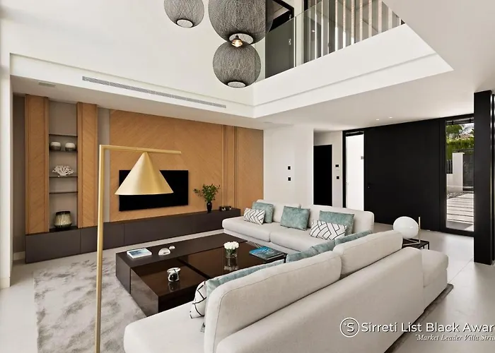 Vacation I Sirius, Golf Valley, Private Heated Pool, Sauna, Billiard, Cinema, Awarded Villa Marbella